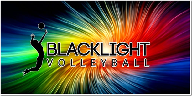 blacklight volleybal