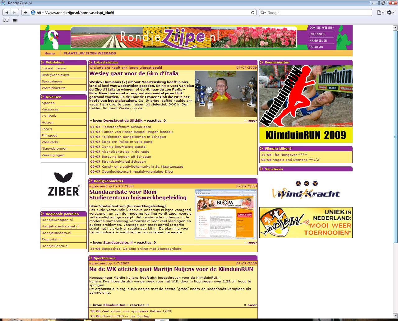 Beachvolleybal.org werkt aan naamsbekendheid.