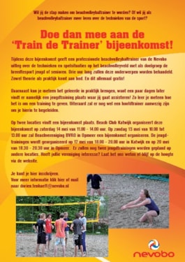 Doe mee aan ’train de trainer’ bijeenkomst