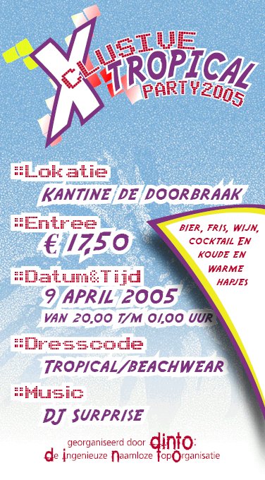 Exclusive Tropical Party 2005