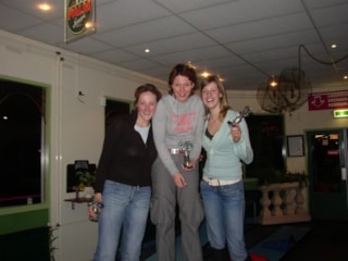 Anja, Andrea en Brenda