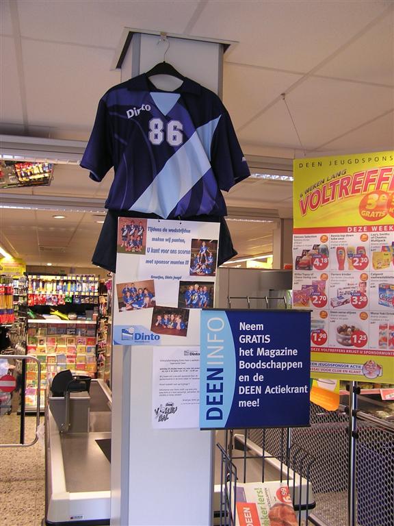 Dinto in actie bij Deen