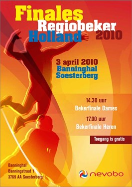 Finales Regiobeker Holland 2010, 3 april 2010, Banninghal Soesterberg
