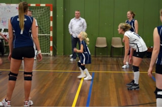 Merel heeft geserveerd