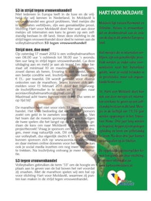 Meer informatie over de Stichting Hart voor Moldavië. 