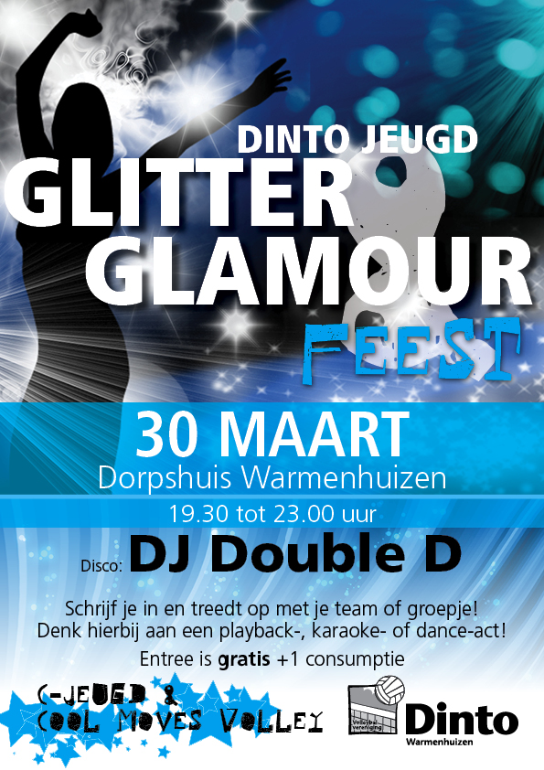 Glitter en Glamour Discofeest voor CMV en C jeugd
