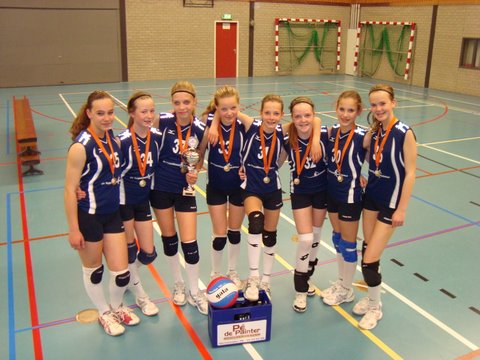 Meisjes C1 Kampioen Regio West