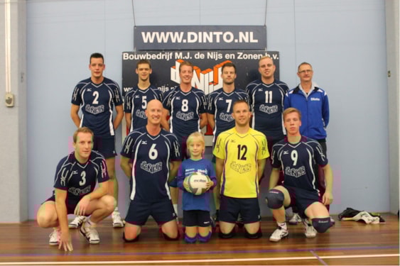 Robine met de mannen van Dinto1