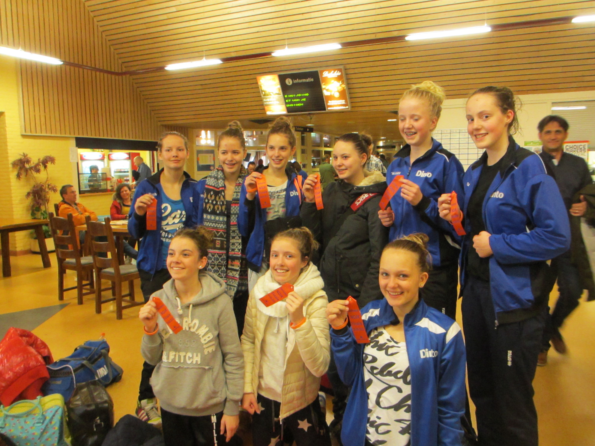 De C meiden redden het niet in finaleronde van het NOJK 