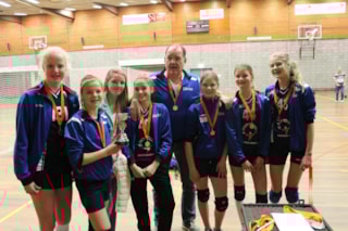 De toppers van C3 met coach Ruud Dusseldorp