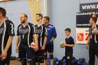 Nog even wachten voor de wedstrijd begint