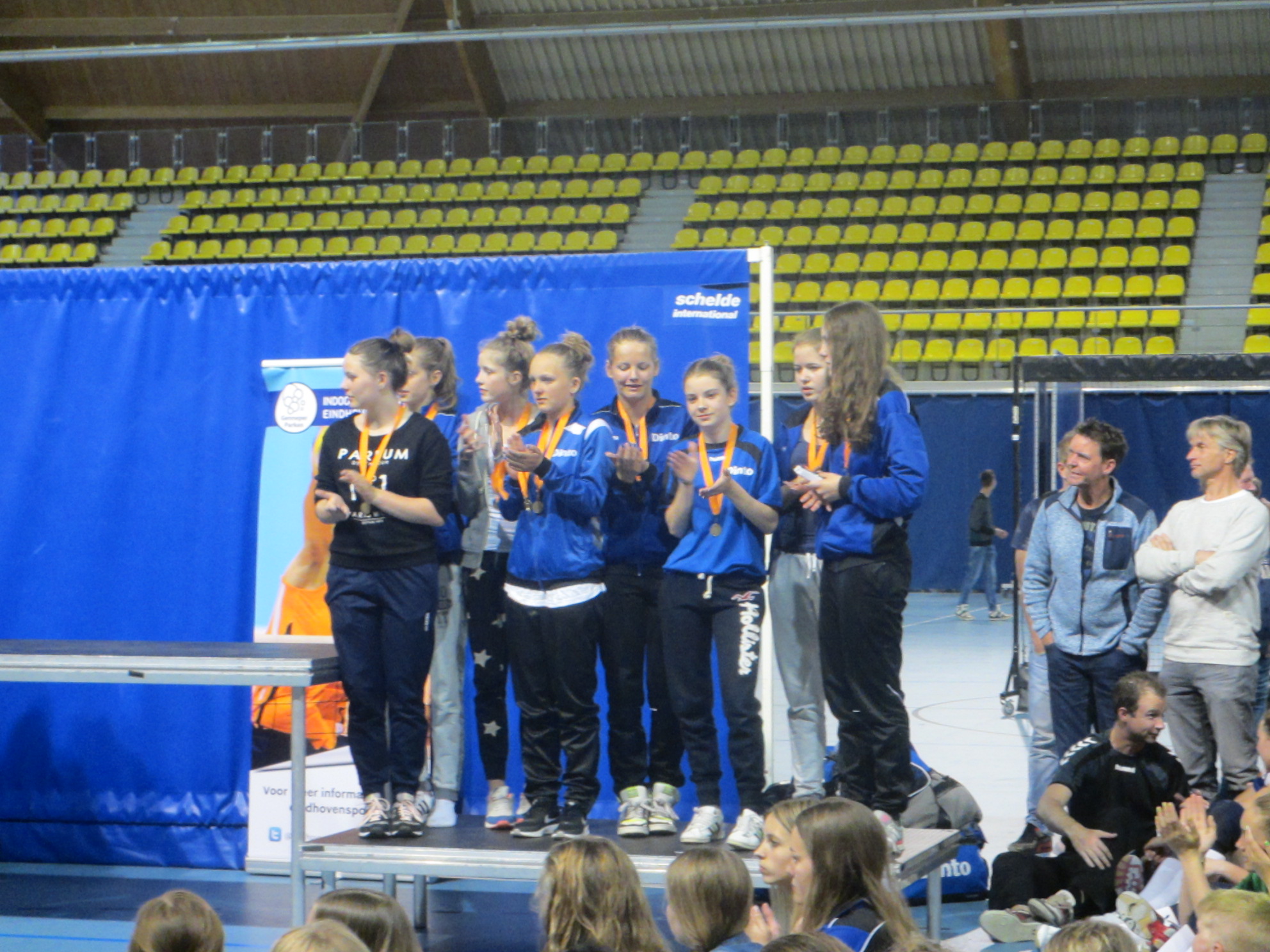 3e plek op NGJK  voor C meiden in Eindhoven!!