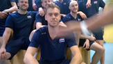 Felicitaties van het Nederlands team