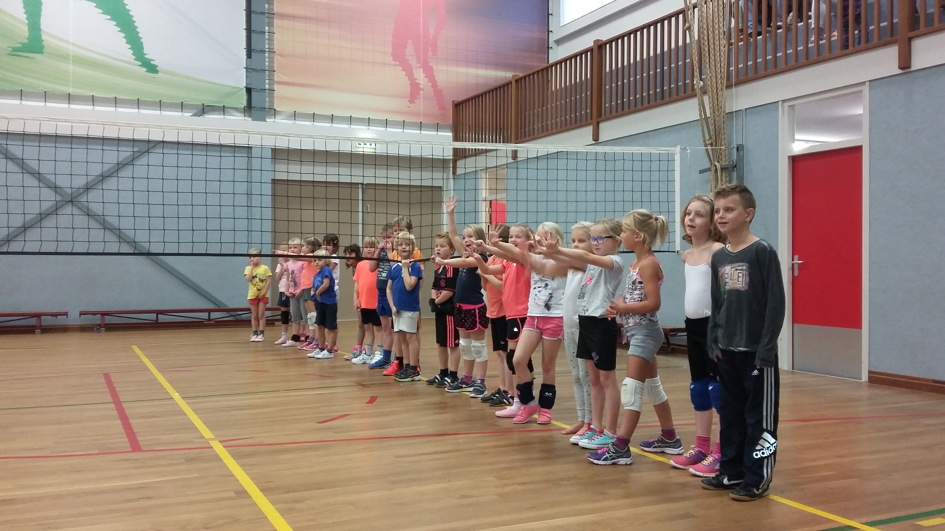 Vrijdagmiddag "inloop" groep volleybal