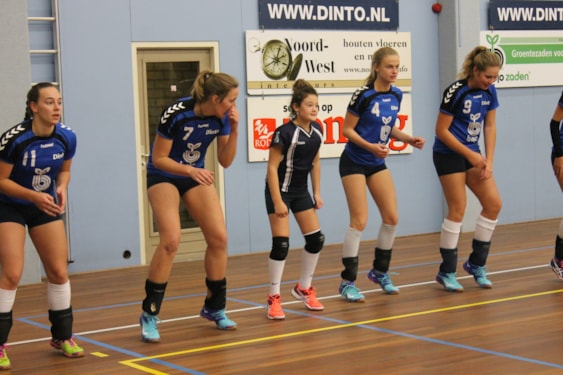 Even trappelen met de voetjes om alle spieren los en warm te krijgen