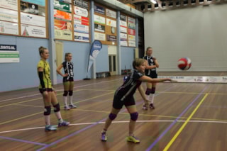 Serveren voor de wedstrijd IMG_2650