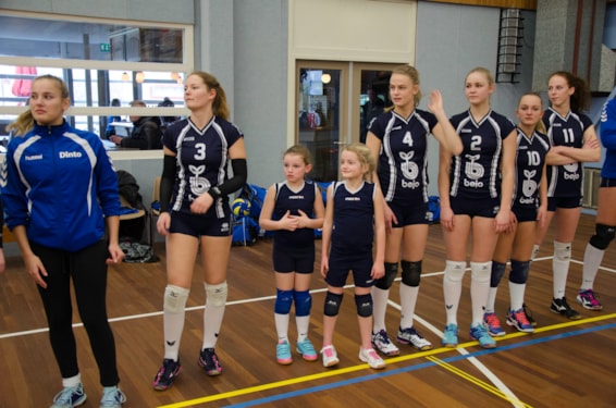 wedstrijd gaat bijna beginnen