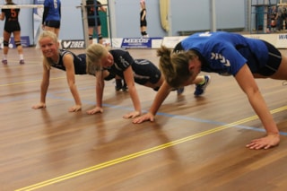 Opdrukken voor de sterke armen