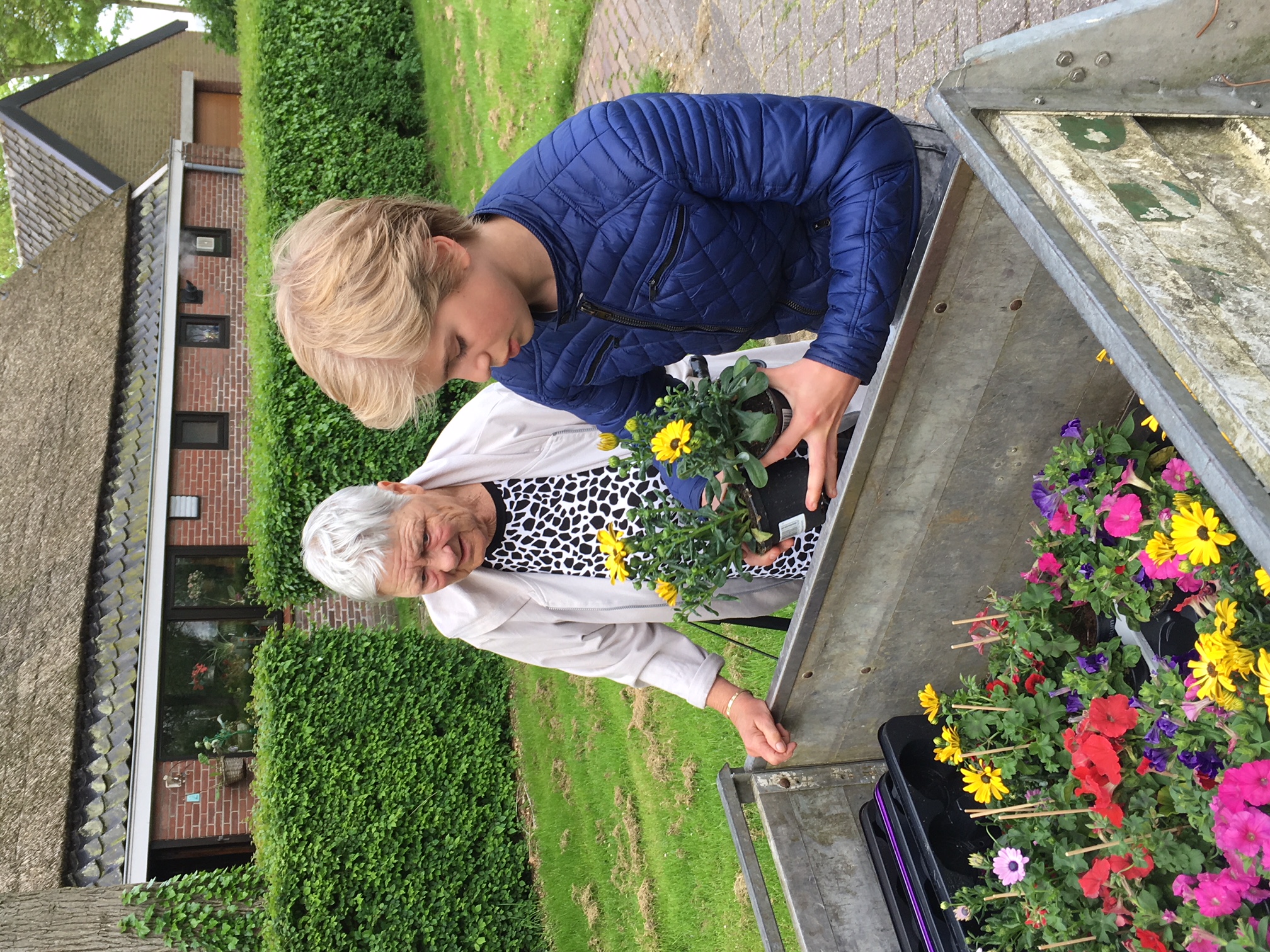 Plantenactie 2018, alles in een mum van tijd verkocht !