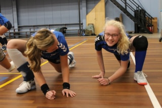 Sien met Pernilla van Ds1 IMG_5699