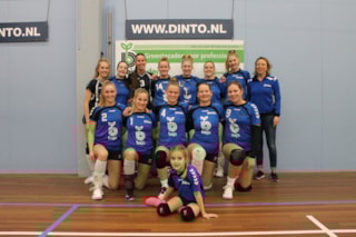 Sophie met de meiden van Ds1