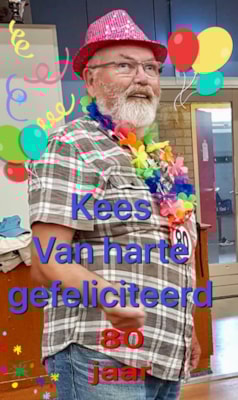 Kees van der Putten 80 jaar