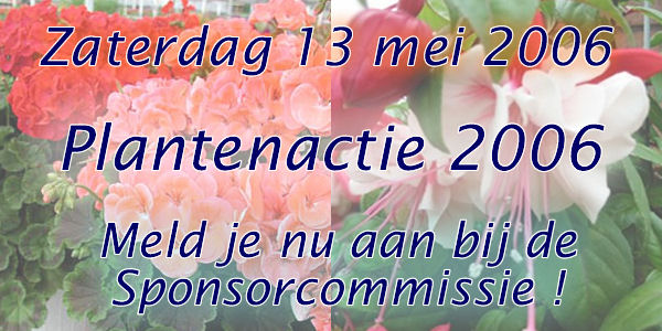 Meld je nu aan voor de plantenactie!!!