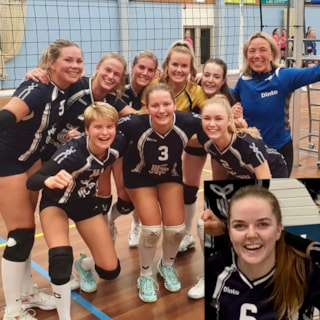 2021-10-23 Dinto dames 1 naar volgende ronde beker