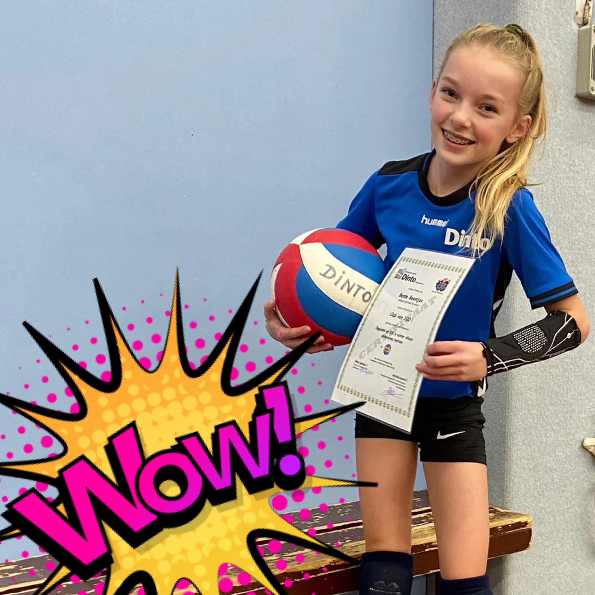 Bente lid van de club van 100 !!