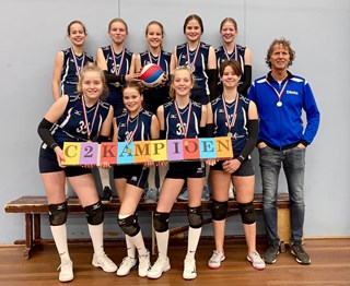 MC 2 kampioen 1e klasse 1e helft seizoen 2021-2022