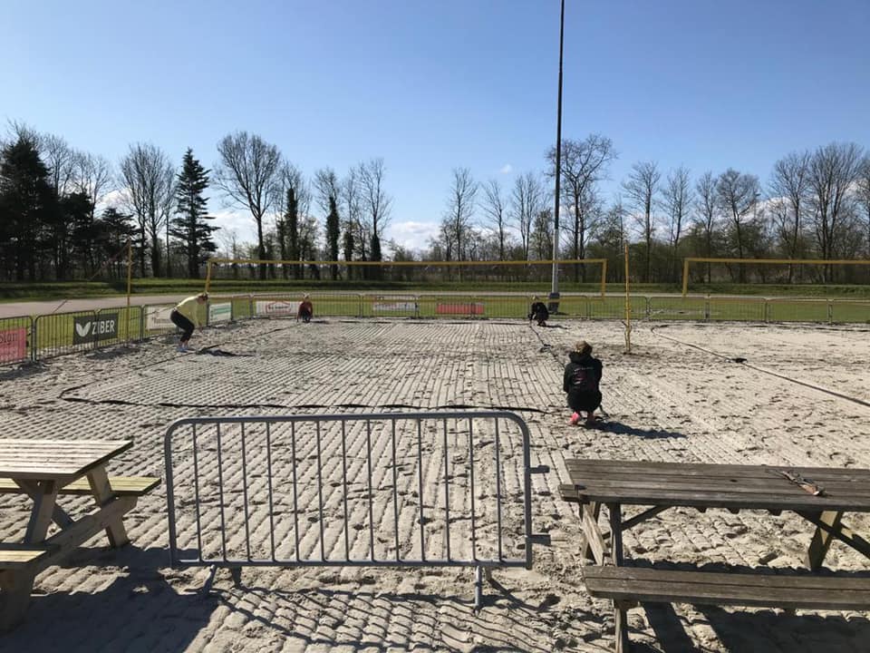 Het beachseizoen komt er weer aan!!