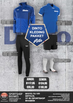 Kledingpakket Dinto 24-25