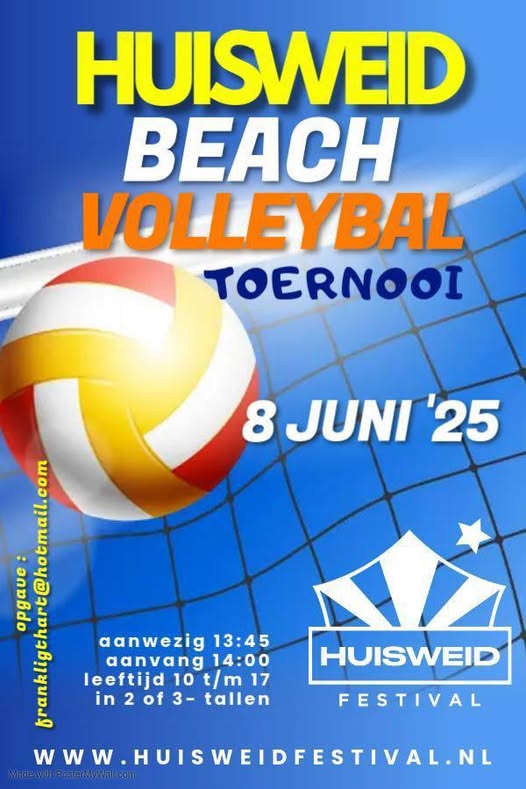 Huisweid Beachvolleybal Toernooi