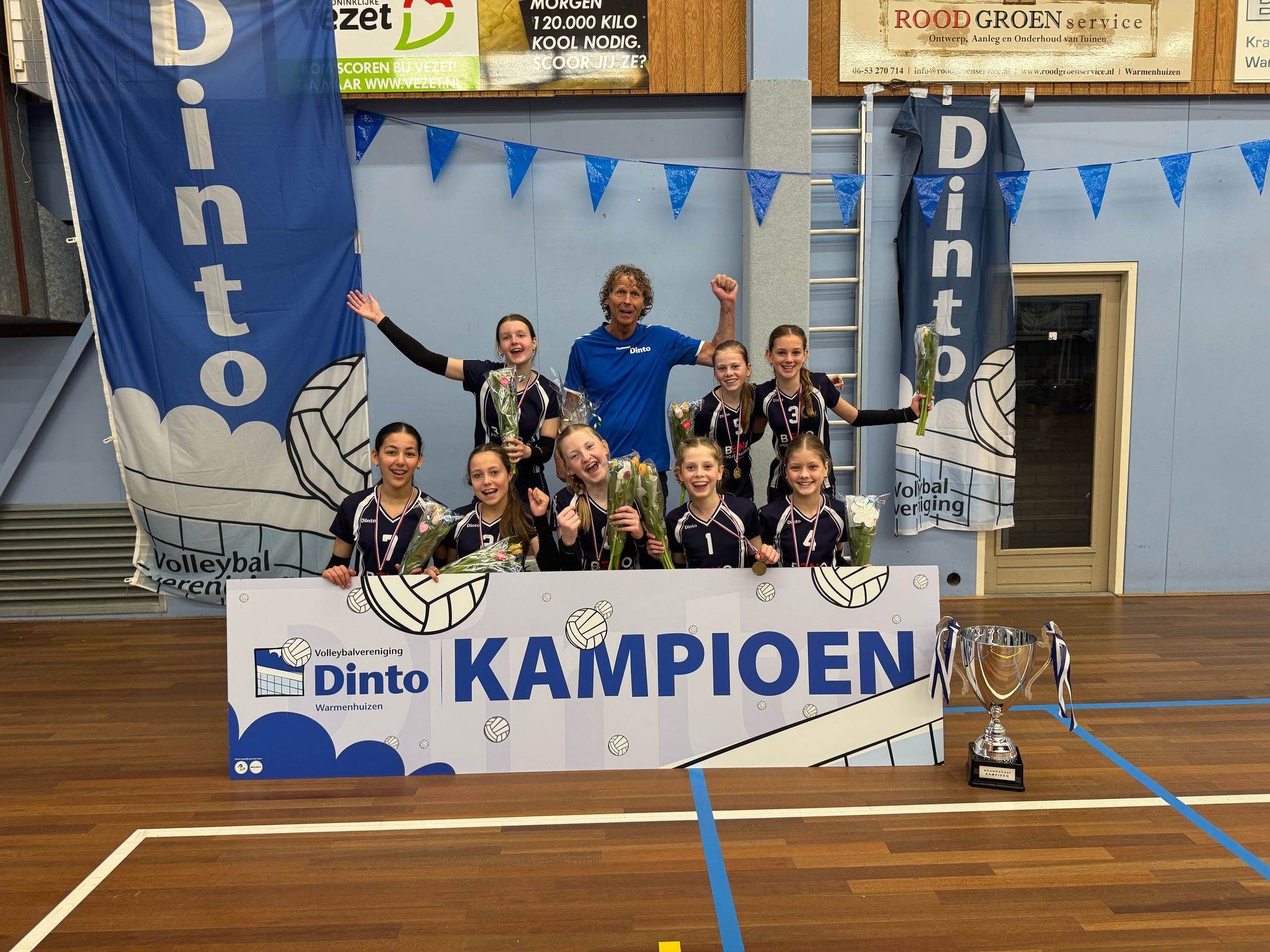 Meisjes C1 Kampioen Topklasse en naar Final Four van het NGJK