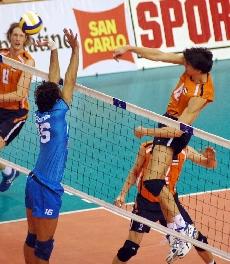 Volleyballers houden Beijing in het vizier