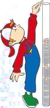 Verzamel de munten bij Deen